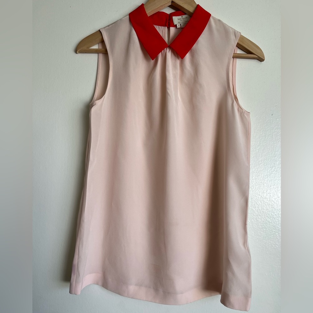 Katy Space silk blouse size 0